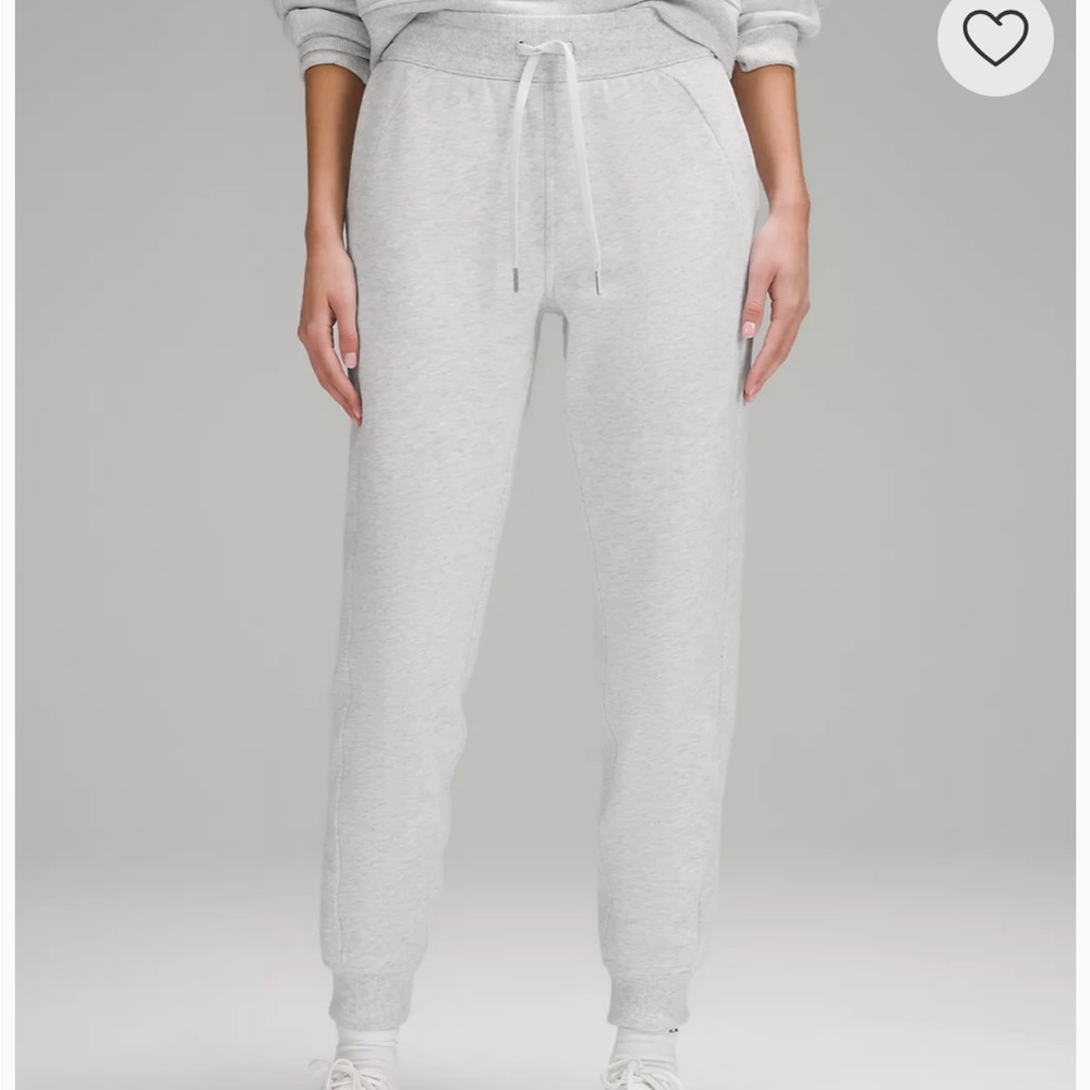 High Rise Scuba Jogger Sweatpants